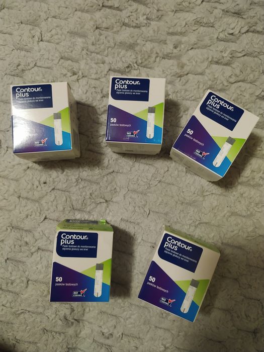 Paski contour plus do glukometru
