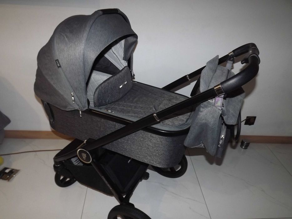Venicci upline Grey 3w1 Fotelik Cybex Cudowny lekki zestaw Wysyłam