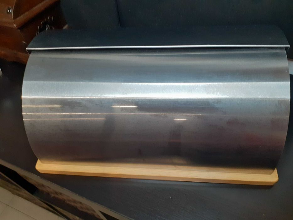 Caixa para pão (IKEA) em inox