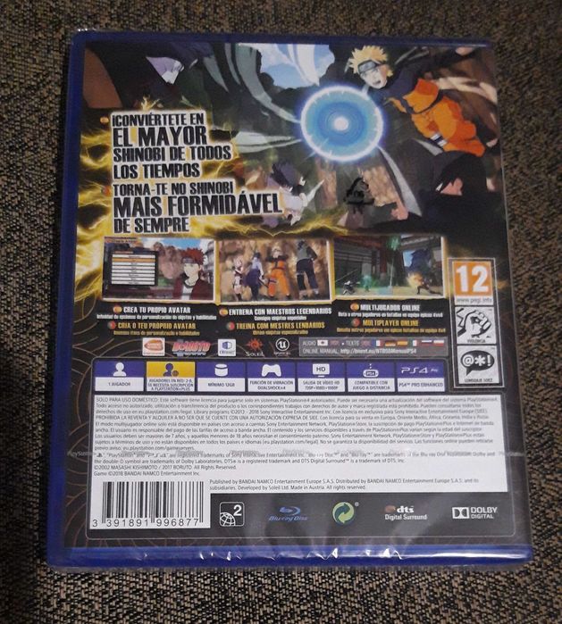 PS4 Game Naruto to Boruto Shinobi Striker – Brand New and Sealed Item.64751907963905121