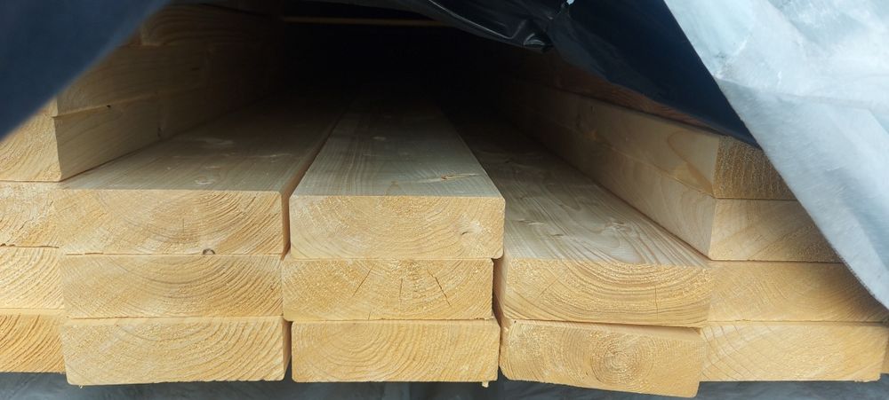 Drewno konstrukcyjne C24 świerk 45x45 SANDASA