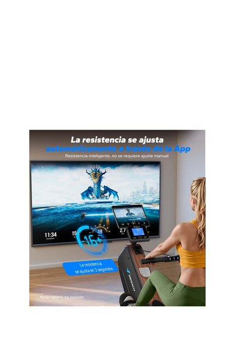 Máquina remos Merach