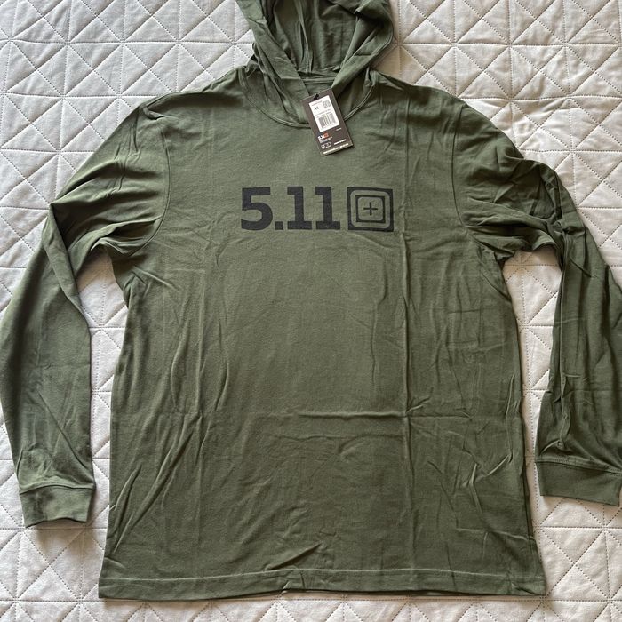 Футболка кофта 5.11 HOODED LONG SLEEVE TEE розмір XL