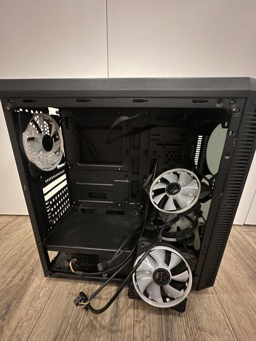 Caixa PC Nox Hummer TGM ARGB Vidro Temperado USB 3.0, c/ 3 vents inc.