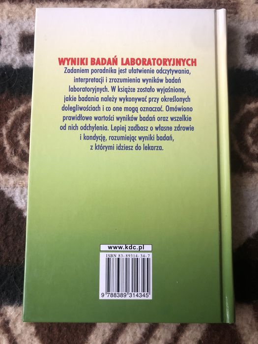 Renate Schuhmayer - wyniki badań laboratoryjnych