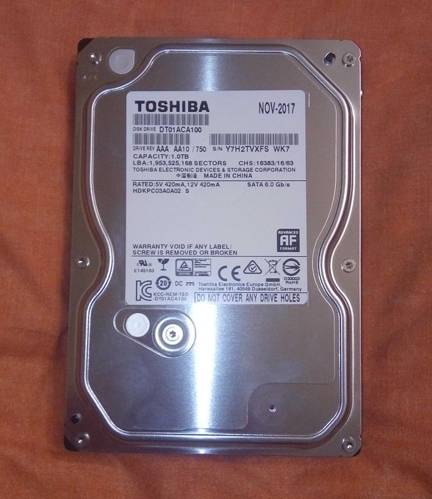 toshiba dt01aca100 - Купить электронику - Цены на OLX.ua