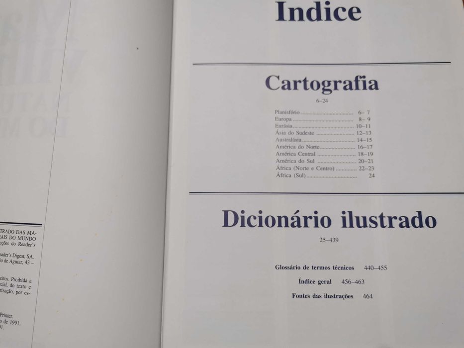 Dicionário Ilustrado das Maravilhas Naturais do Mundo