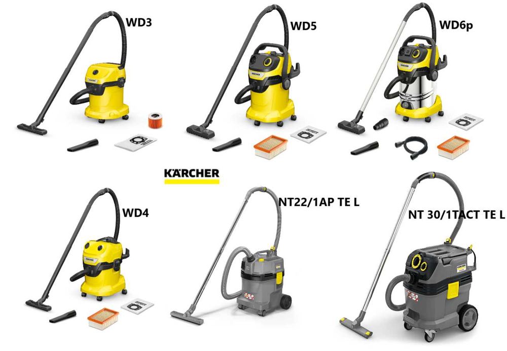 Пилосос  Karcher wd3/wd4/wd5/wd6. пылесосы кершер