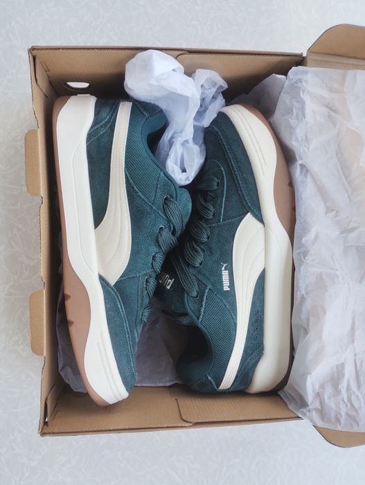 Кеди  Puma Park Lifestyle SK8 SD, 29.5 см (10.5UK)Green Terrain/Alpine Snow