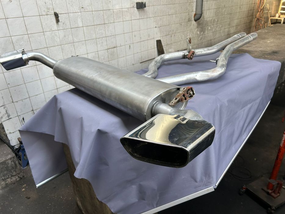 Panela de escape completa para bmw x5