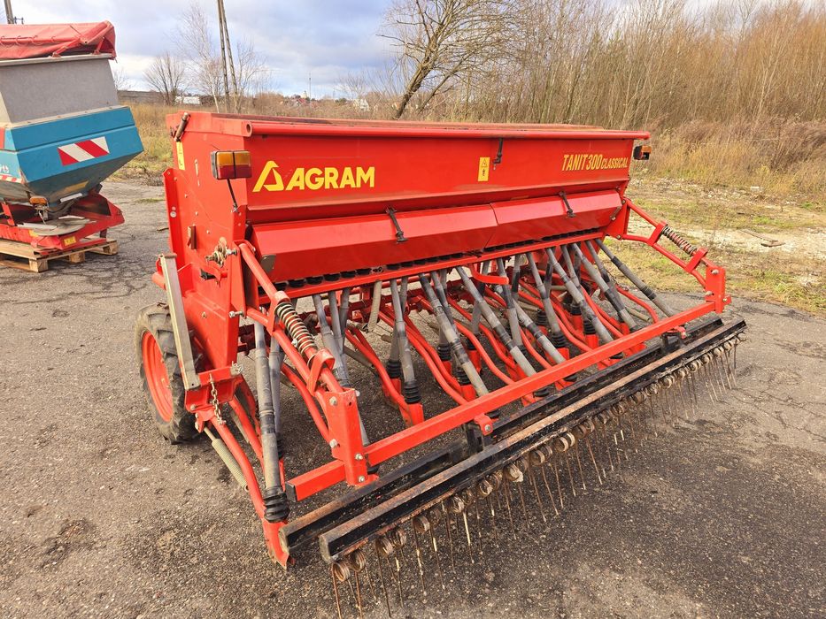 Siewnik zbożowy Gaspardo Agram Tanit 300 3m 25 redlic maschio