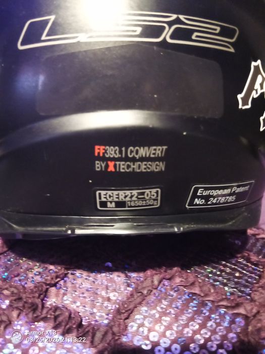 Capacete ls2 convert