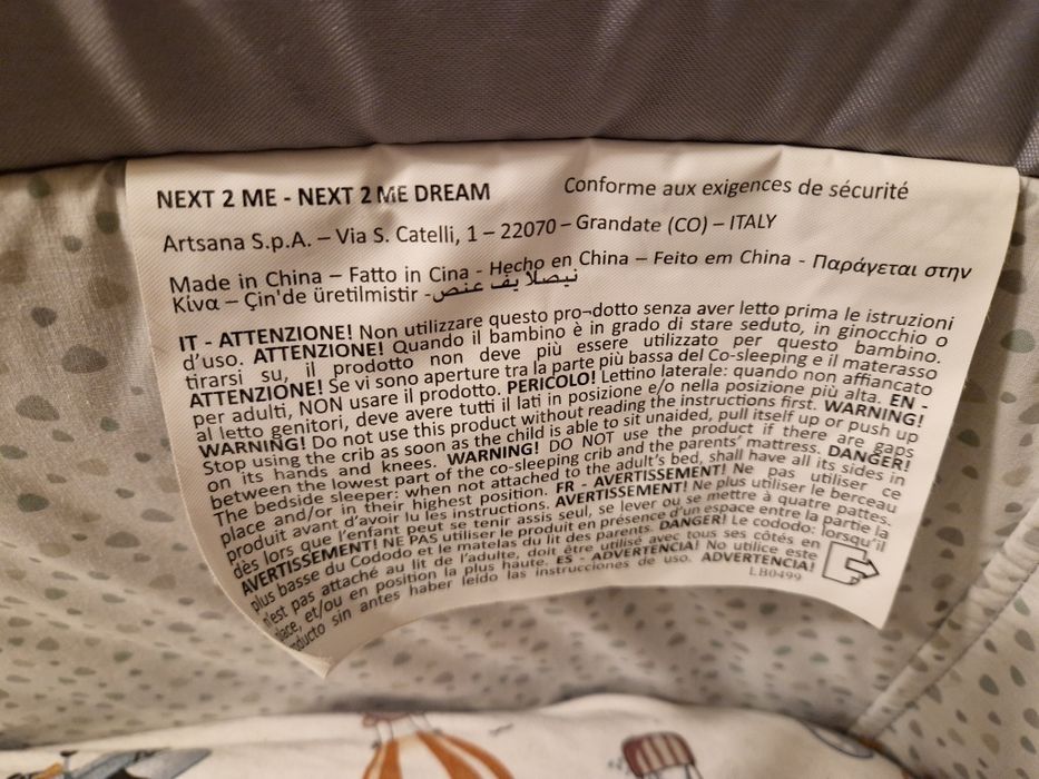 Dostawka Chicco next 2 me dream