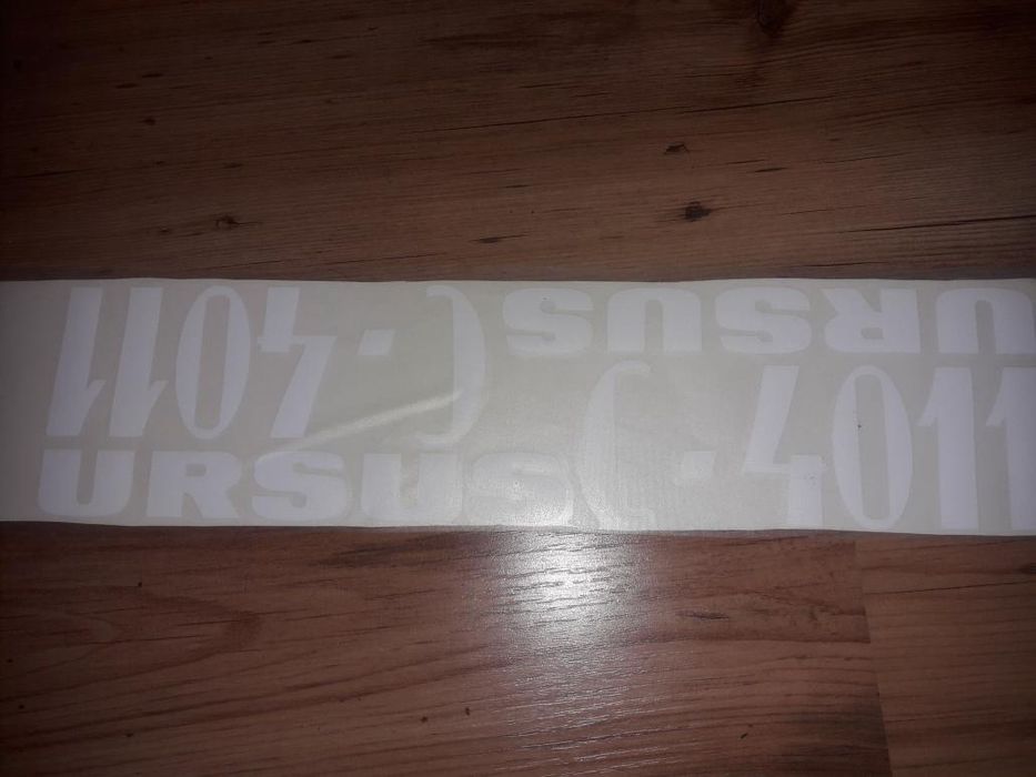 Naklejka URSUS C328, C325,C308,C4011 oryginał !! napis