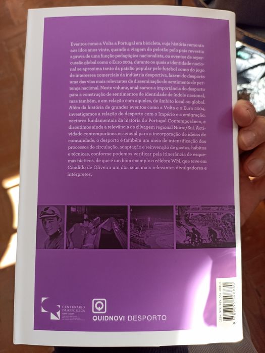 Livro Uma história do desporto em Portugal