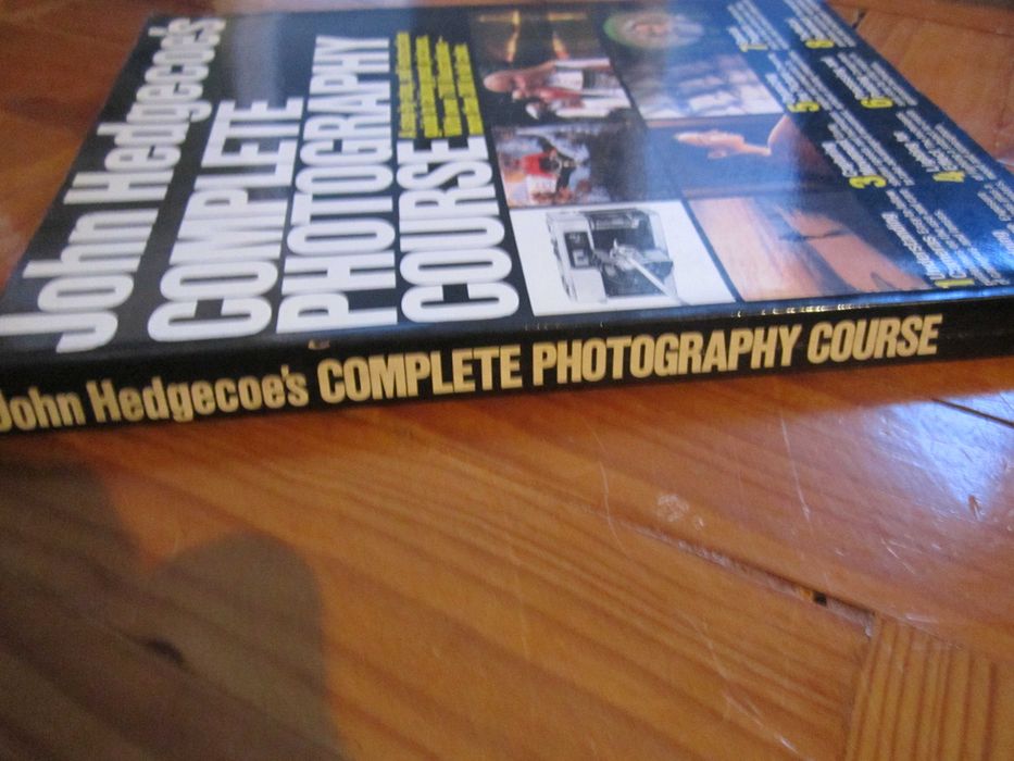 Livro John Hedgecoe's Complete Photography Course 1rst edition 1979