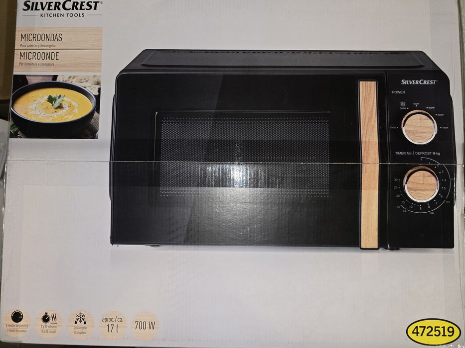 Micro-ondas 17L Silvercrest