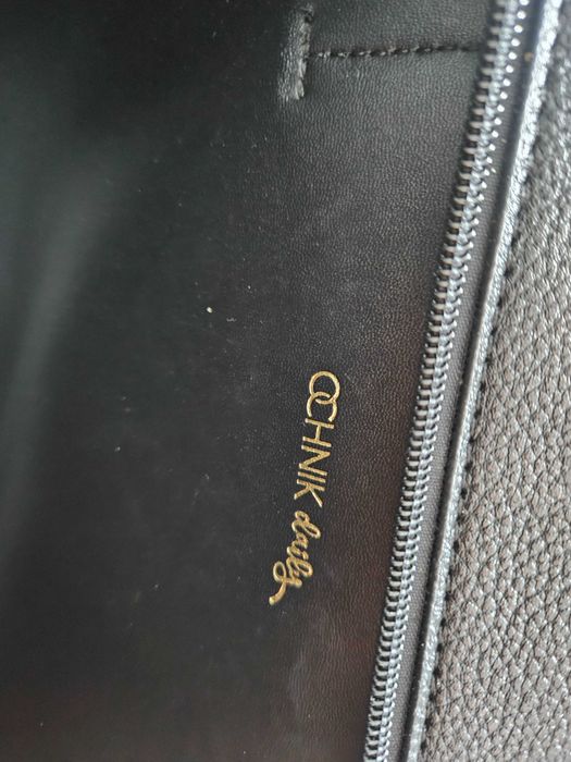 Czarna torebka Ochnik shopper A4
