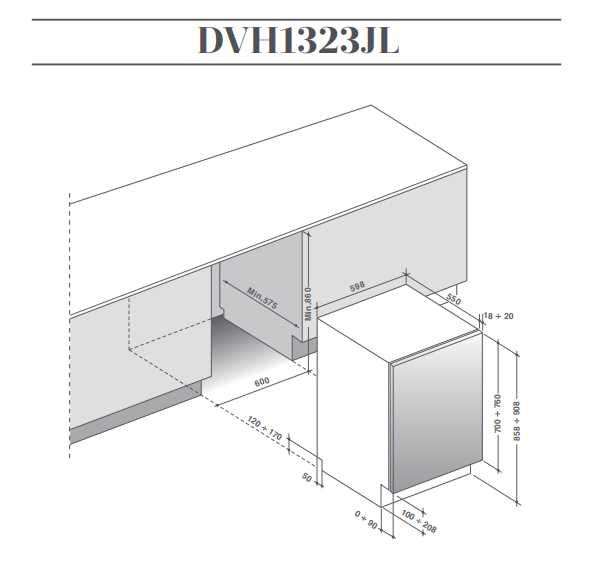 НОВА! ПОСУДОМИЙНА Машина
DVH1323JL/auto open/ A+++