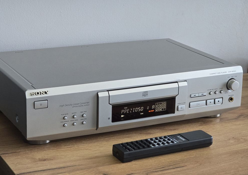 Sony CDP-XE530 z CD-TEXT Odtwarzacz CD Super Stan