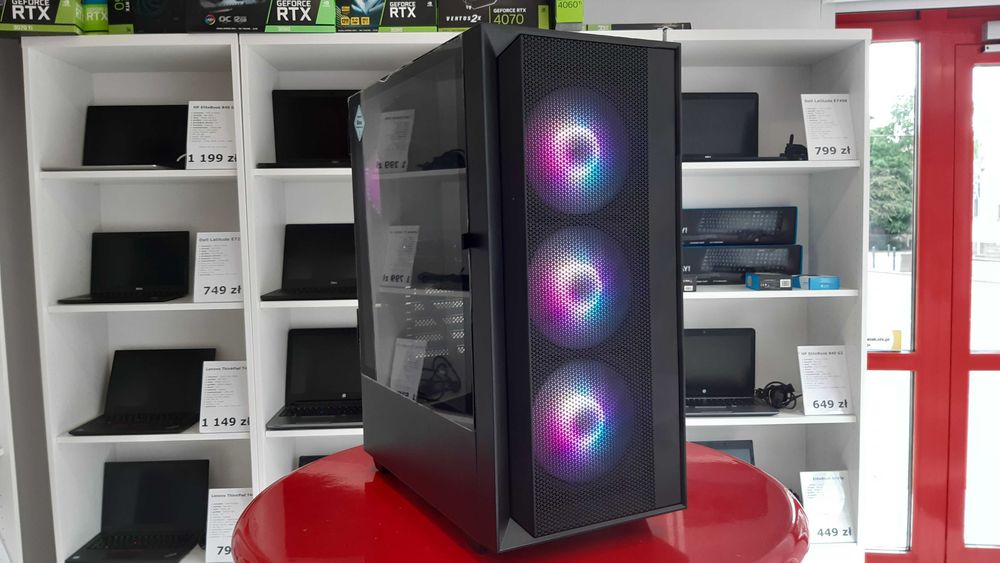 NOWY Komputer Gamingowy Ryzen 7-8700f/16GB/1000SSD RX 9060 XT 16gb
