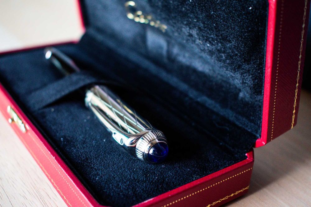 Caneta esferográfica Cartier - NEGOCIÁVEL