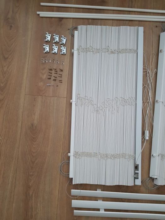 Żaluzje drewniane 25mm 75x200cm