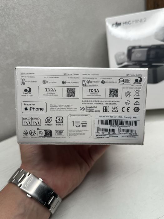 DJI Mic Mini 2 (2TX + 1RX) петличні мікрофони для камери / смартфона