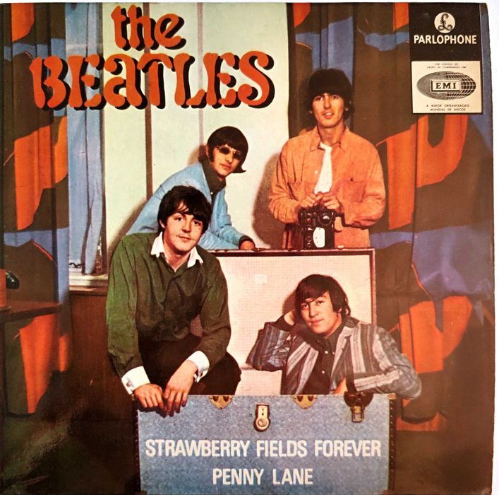 6 EP's de The Beatles. Edições portuguesas e uma francesa.