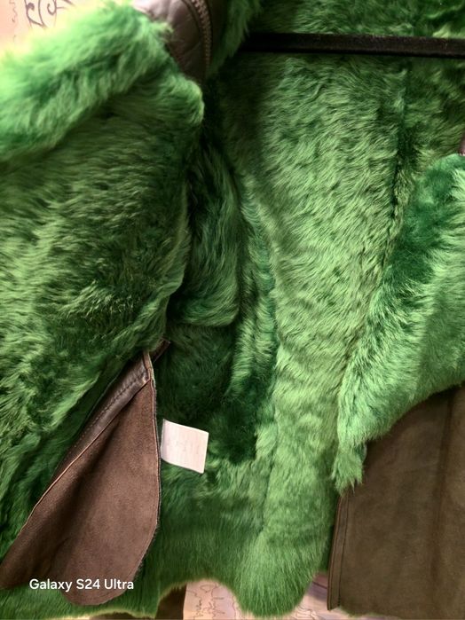 Дублянка Дубленка натуральна з натуральним хутром XS/S