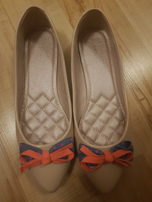 Baleriny vices rozmiar 38 nowe
