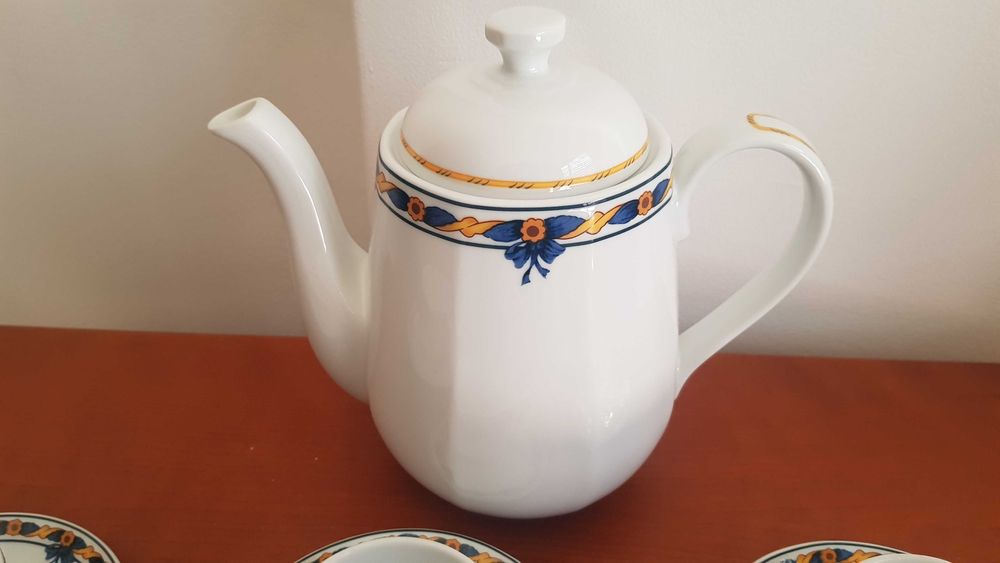 Serviço de Café Vista Alegre Colecção Sonata NOVO