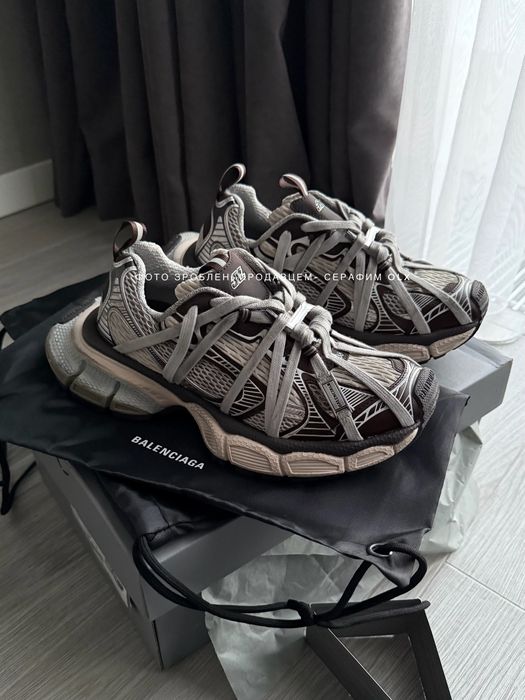 NEW 2025 Balenciaga 3XL Extreme Laces B Sneaker grey