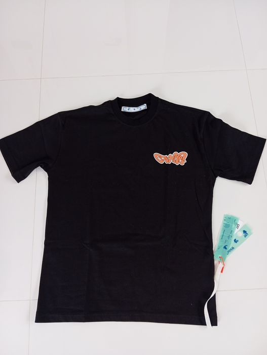 T-shirt męski rozm. L OFF WHITE