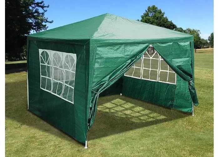 Садовый павильон шатер палатка беседка 3х3 метра со стенками и окнами