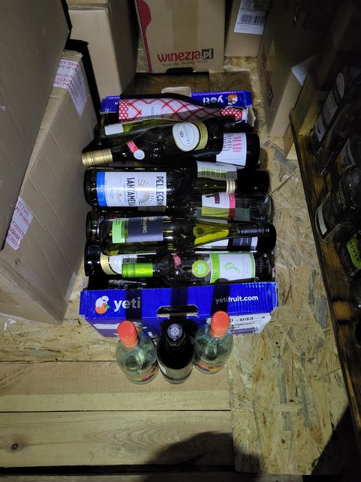 Butelki czyste umyte, na soki 0,5l/0,7l/1l