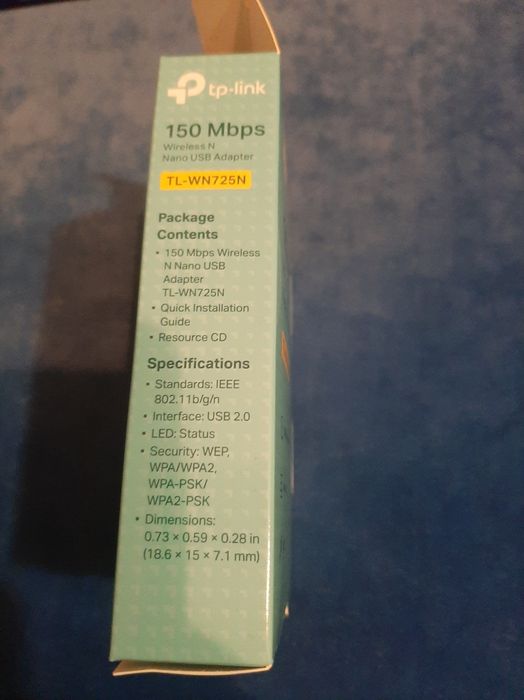 USB-адаптер сети WiFi TP-LINK TL-WN725N