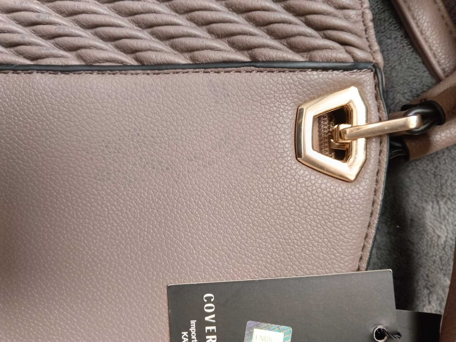 сумка женская, цвет - темно-бежевый