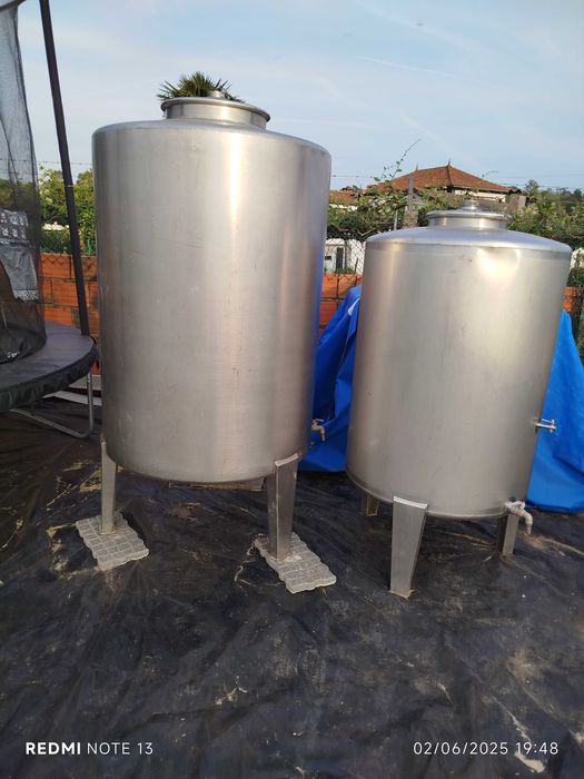 Cubas em inox usadas