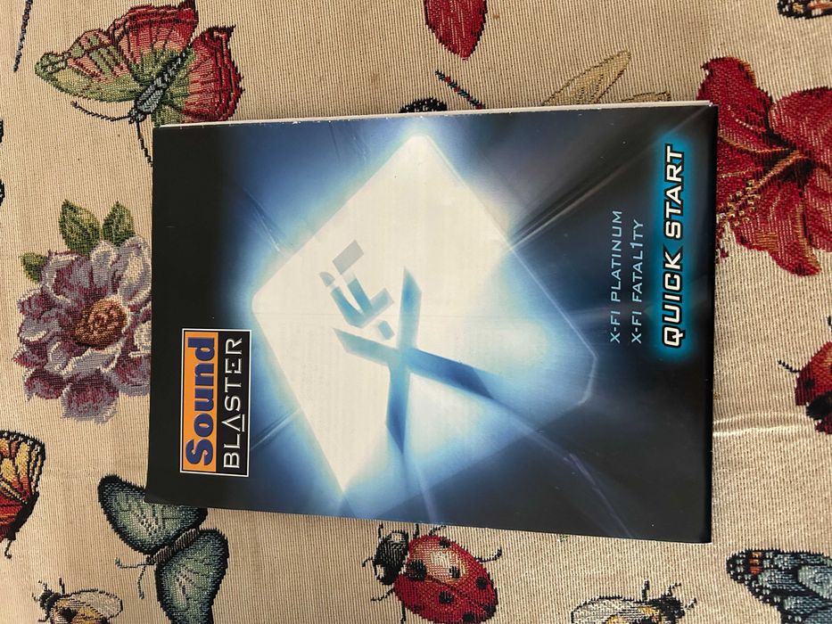 Sound Card - SoundBlaster Live Platinum X-fi64586211532033124