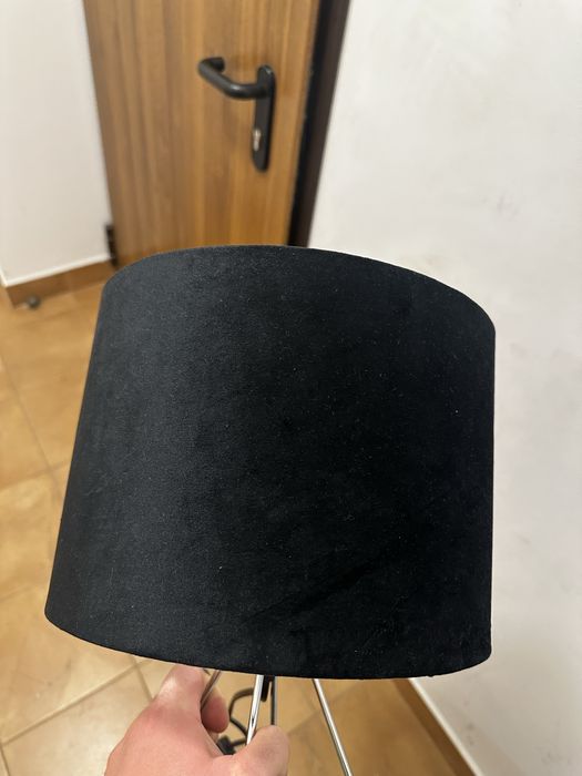 Lampy nocne  czarny  welur