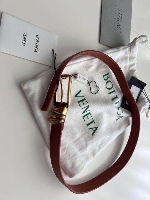 Bottega veneta nowy pasek oryginalny