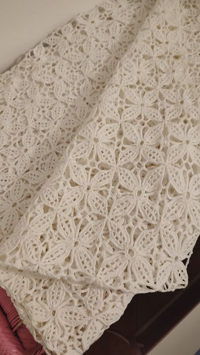 Toalha de mesa em renda