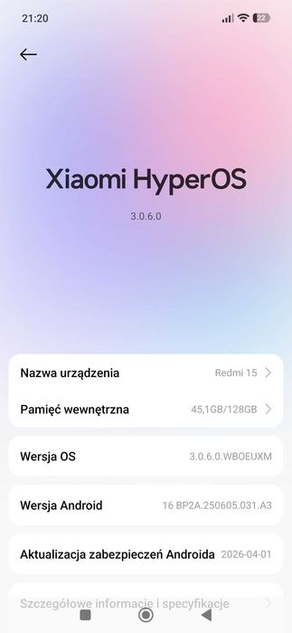 Xiaomi redmi 15