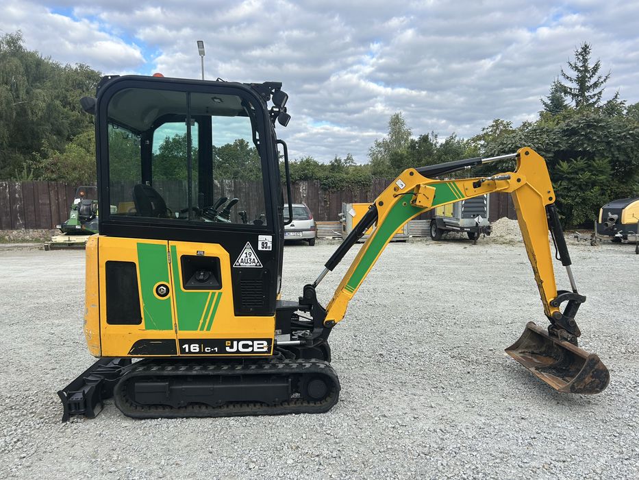 Koparka minikoparka JCB 16C-1 rok 2018