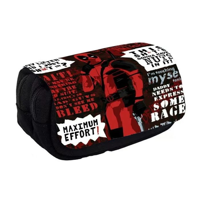 Estojos escolares Deadpool e wolverine