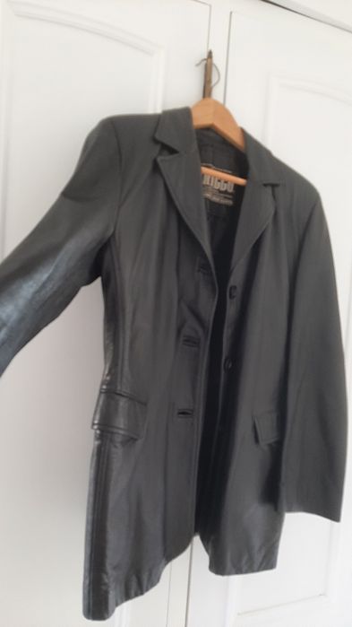 Casaco em pele genuína,  M