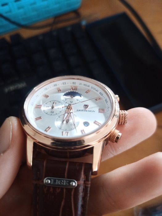 Relógio contra água e cronômetro