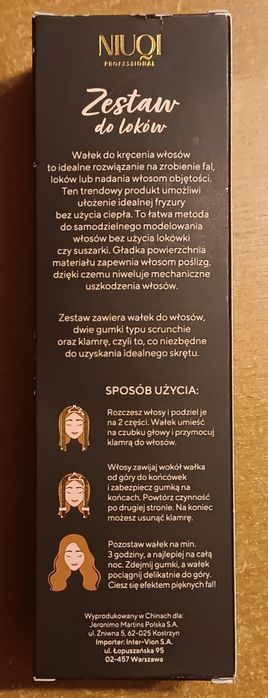 Zestaw do loków NIUQI