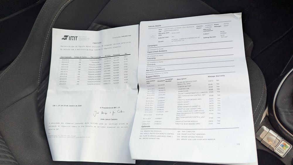 Alfa Romeo Mito 2010, 66 mil km. Valor FIXO.